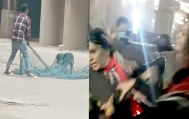 आवारा कुत्तों को लेकर गाजियाबाद में हुआ बड़ा हंगामा