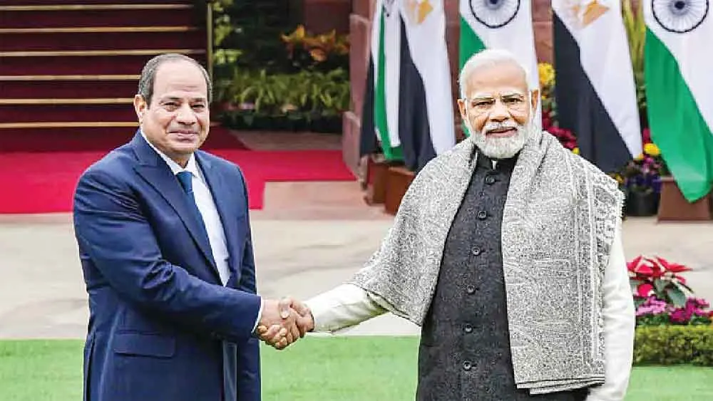 नए दौर में भारत-मिस्र संबंध