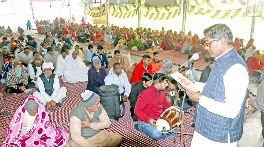 पावन अवतार माह की खुशी में जीन्द में गूंजा राम-नाम
