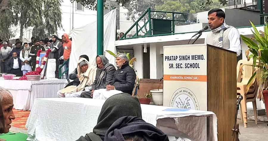 प्रताप स्कूल के प्रिंसिपल को दी भावभीनी श्रद्धांजलि