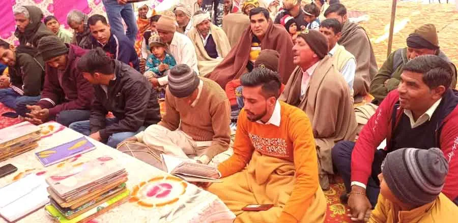खादर के गांव पठेड़ में बजा राम-नाम का डंका