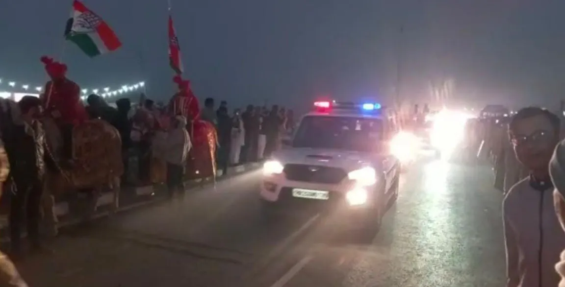राहुल गांधी का रात्रि का ठहराव पानीपत के सनौली बॉर्डर हुआ रद्द…. सोनिया गांधी की तबीयत जानने के लिए पहुंचे दिल्ली