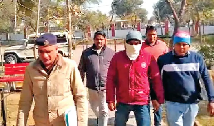 फिरौती मामले में संदीप गिरफ्तार