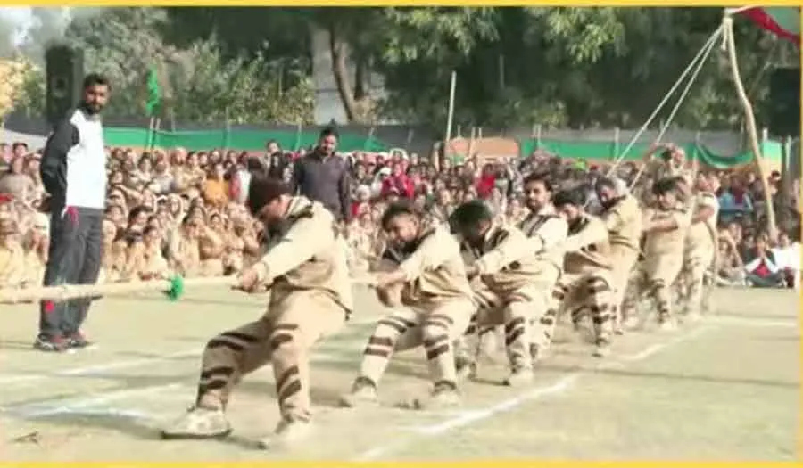 रस्साकशी में हरियाणा की टीम ने पंजाब को दी मात
