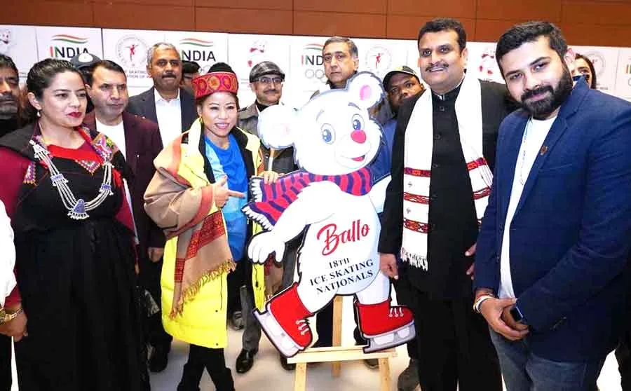 गुरुग्राम में विश्व चैंपियन एमसी मैरी कॉम ने किया नेशनल स्केटिंग चैंपियनशिप का शुभारंभ