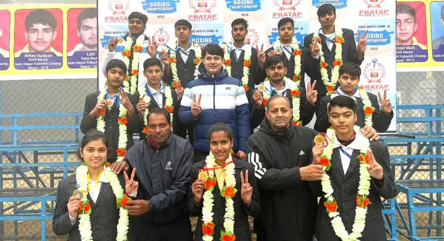 नेट बॉल प्रतियोगिता में प्रताप स्कूल का दबदबा खरखोदा