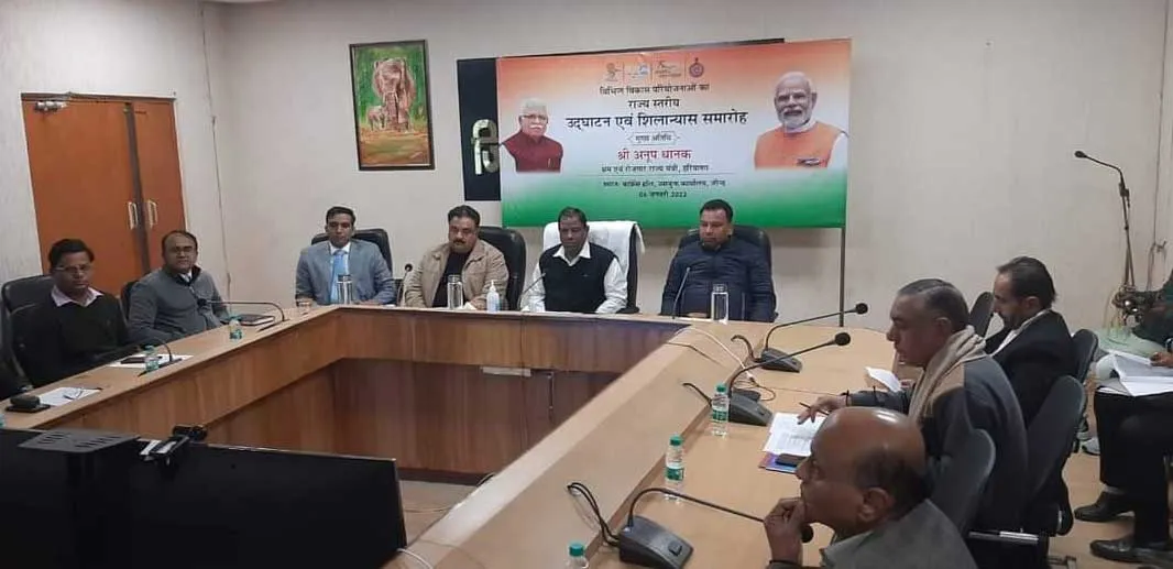 सुलेहड़ा गांव में 33 केवी सब स्टेशन का उद्घाटन