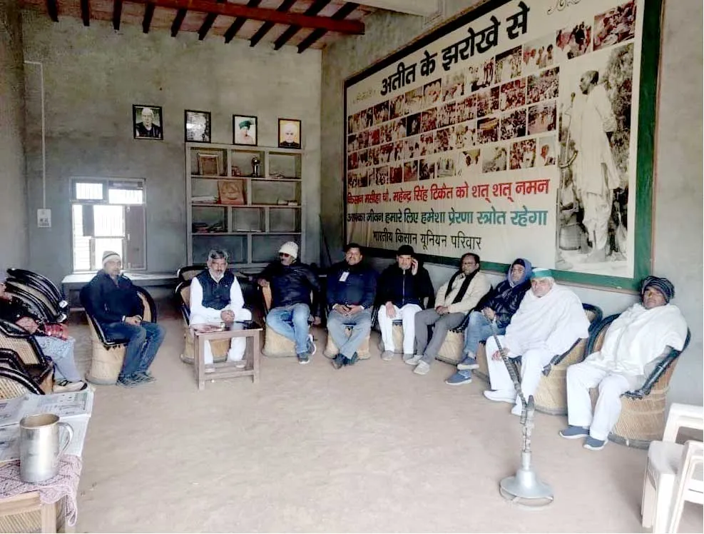 भारत जोड़ो यात्रा में शामिल हुए यूपी के सैकड़ों भाकियू योद्धा, मेहमान नवाजी कर यात्रा को दी विदाई