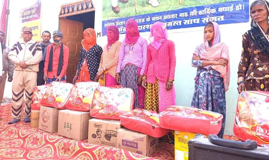 सरदारशहर की साध संगत ने किए मानवता भलाई कार्य