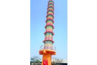 भादरा में 90 फीट ऊंचे 9 मंजिला पक्षी टावर का हुआ शुभारम्भ