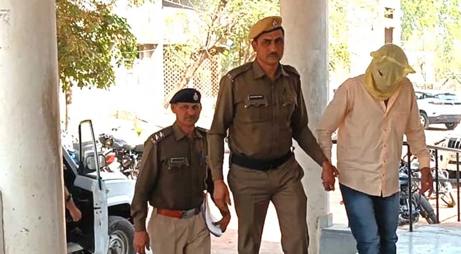 मर्डर मामले में भूना पुलिस की कार्रवाई