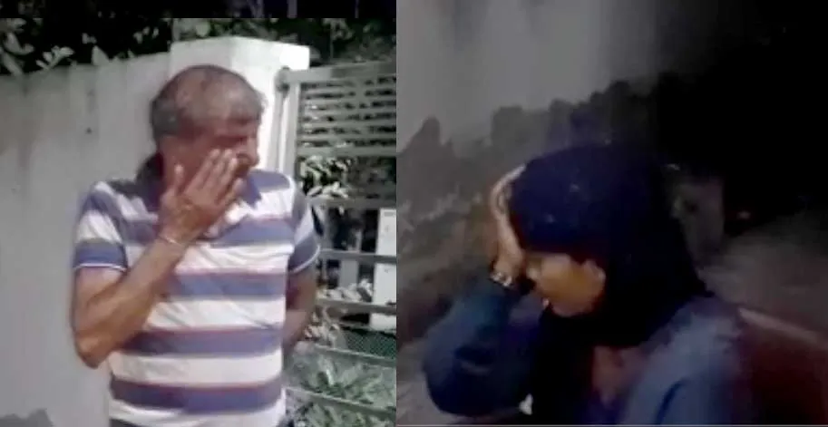 खोई पत्नी को पाकर पति के छलके खुशी के आँसू
