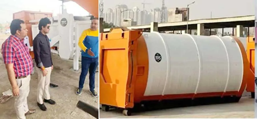 हॉट सिटी में स्मार्ट कूड़ा ट्रांसफर स्टेशन तैयार