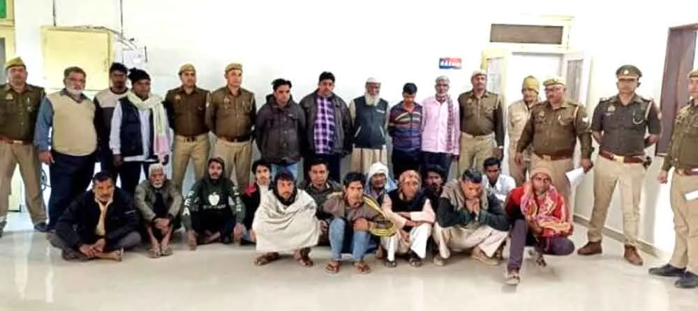 अपराधियों पर कार्रवाई: पुलिस कमिश्नरेट गाजियाबाद में 37 गिरफ्तार