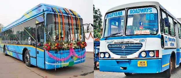 हरियाणा की सड़कों पर जल्द दौड़ेंगी 550 इलेक्ट्रिक बसें