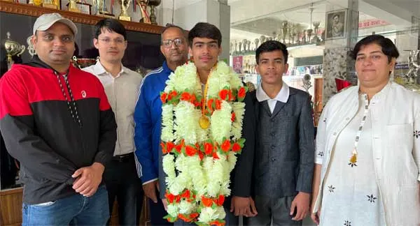 राष्ट्रीय जूडो चैम्पियनशिप में प्रताप स्कूल के जतिन दलाल ने जीता स्वर्ण पदक