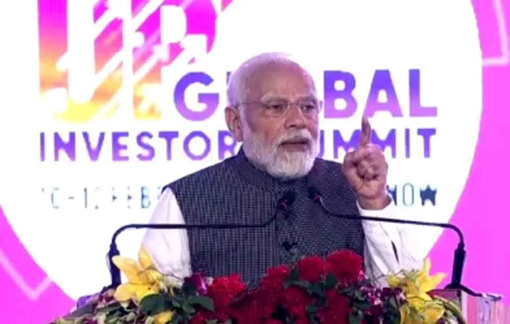 मोदी ने किया यूपीजीआईएस का शुभारंभ
