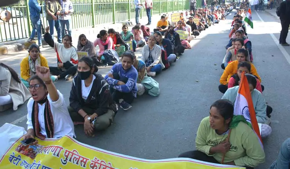 वर्ष 2019 में हरियाणा पुलिस में 6600 की भर्ती मामला