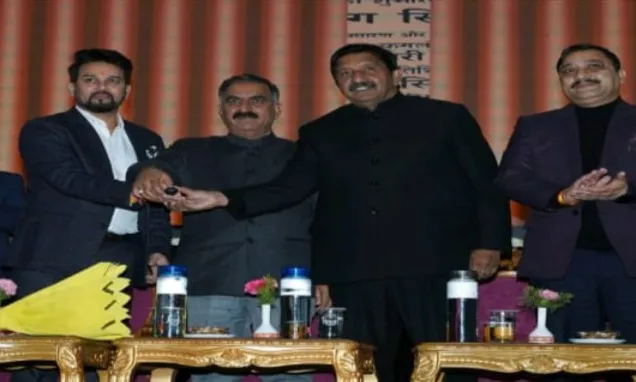 अनुराग ठाकुर ने किया डीडी हिमाचल का शुभारंभ, देश दुनिया में दिखेगी हिमाचली संस्कृति