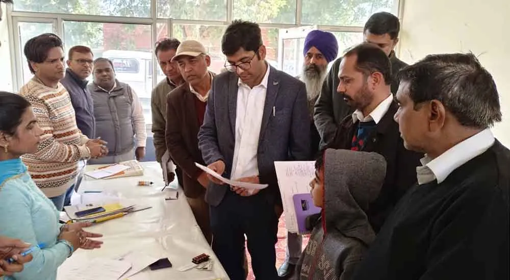 सरकारी अस्पताल में तीन दिवसीय दिव्यांगता जांच शिविर का आयोजन