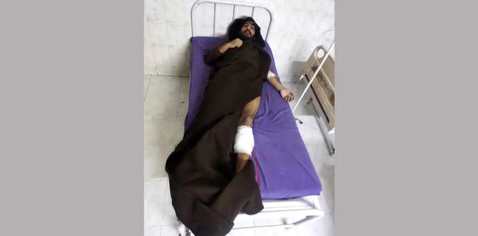 नोहरिया बाजार में गोलीबारी मामले में है वांछित, सुबह चार बजे की घेराबंदी