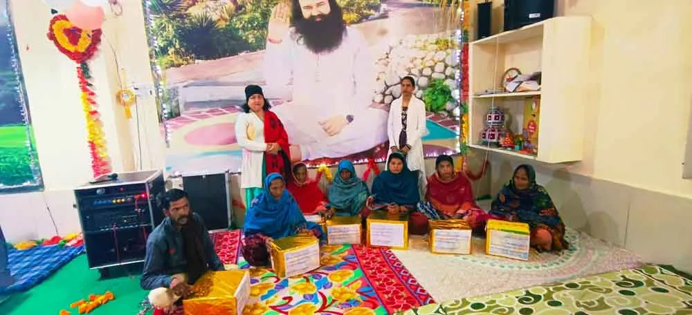 7 जरूरतमंद परिवारों को दिया महीने भर का राशन
