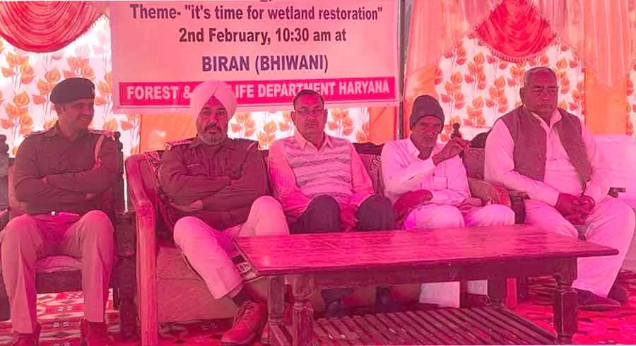 गांव बीरण के राजकीय वरिष्ठ माध्यमिक विद्यालय में मनाया वर्ल्ड वेटलैंड डे