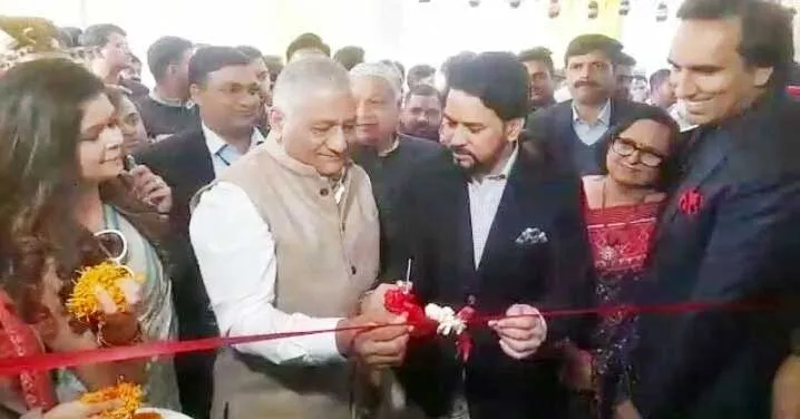 अनुराग ठाकुर ने किया Yashoda Hospital एंड कैंसर इंस्टीट्यूट का शुभारंभ
