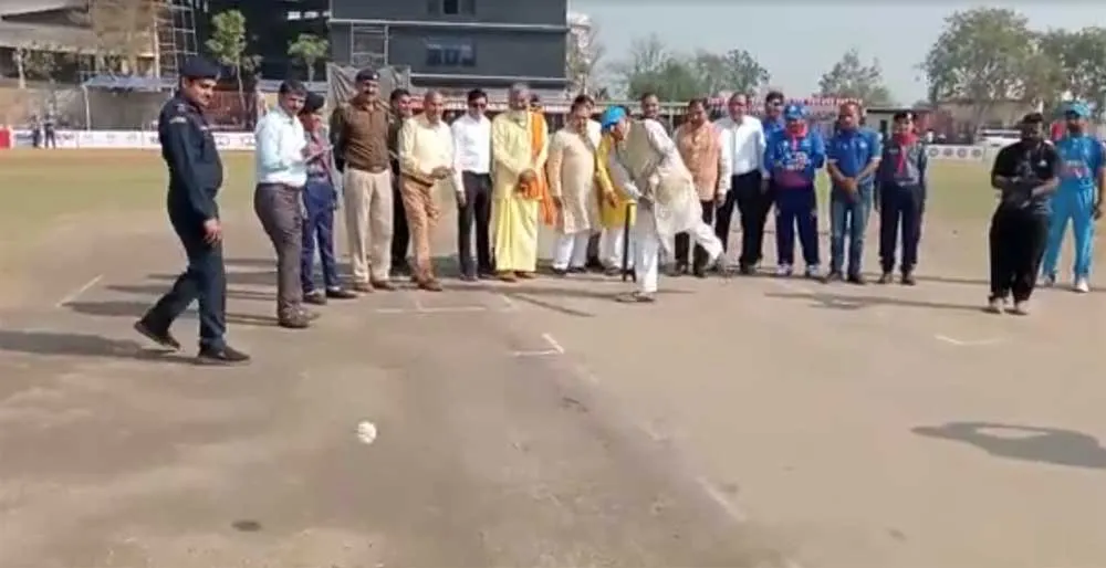 भिवानी में शुरू हुई अंतर्राष्ट्रीय क्रिकेट महाकुंभभारत
