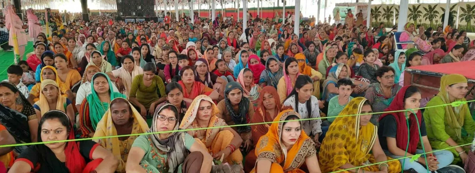 बरनावा आश्रम में बजा राम-नाम का डंका