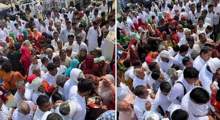 भगवान श्री कृष्ण की तरह भात भरने पहुंचा पूरा गांव, भाई की समाधि पर किया था मीरा ने टीका
