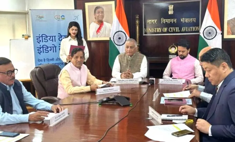 केंद्रीय मंत्री जनरल वीके सिंह ने शुरू कराई दिल्ली से धर्मशाला के बीच नॉन स्टॉप फ्लाइट  