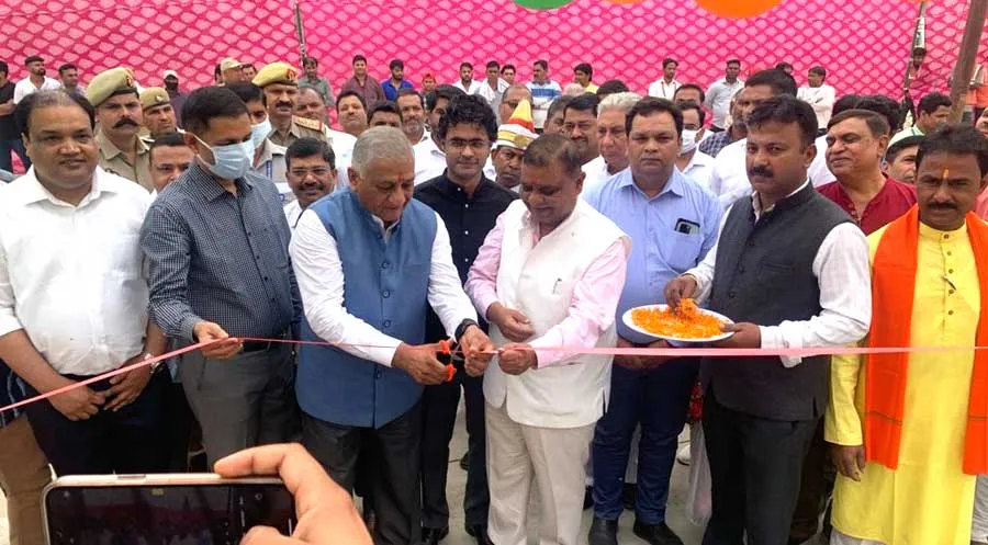 हॉट सिटी में प्रदेश के पहले स्मार्ट कूड़ा ट्रांसफर केंद्र का हुआ लोकार्पण