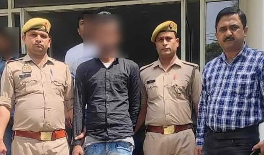 गाजियाबाद पुलिस ने पकड़ा 50 हजार का इनामी प्राण  