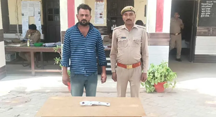 भूरा गोलीकांड का एक आरोपी गिरफ्तार, तमंचा बरामद