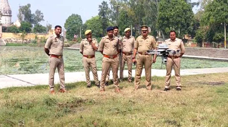 कैराना में रामनवमी व रमजान को लेकर ‘ड्रोन’ का पहरा