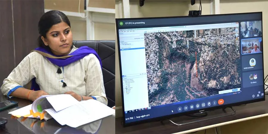जिला के वन संरक्षण को बढ़ावा देने के लिए छ: गांवों की 16 हेक्टेयर से अधिक भूमि को किया गया है चिन्ह्निïत-बीडीपीओ दीपिका शर्मा