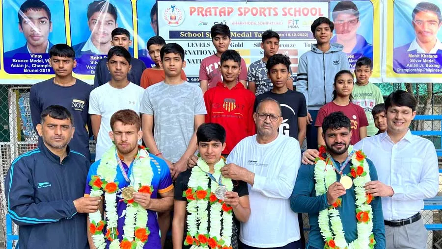 वूशु चैंपियनशिप में प्रताप स्कूल ने जीते 3 पदक