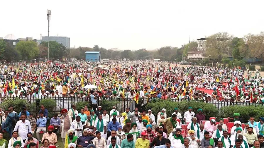 ‘किसान महापंचायत’ के ऐलान की मांगें पूरी नहीं हुईं तो दिल्ली मोर्चा निकालेगा