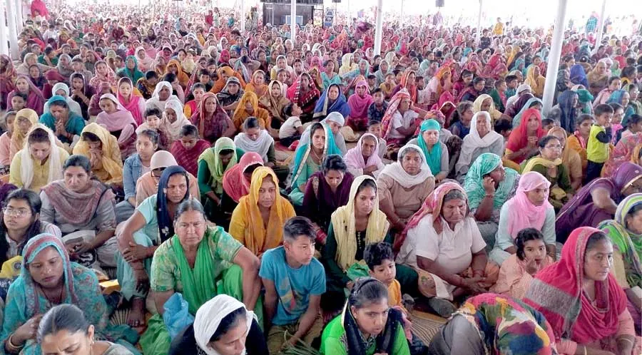 मौजपुर धाम बुधरवाली में संगत ने तोड़ा अपना ही रिकॉर्ड