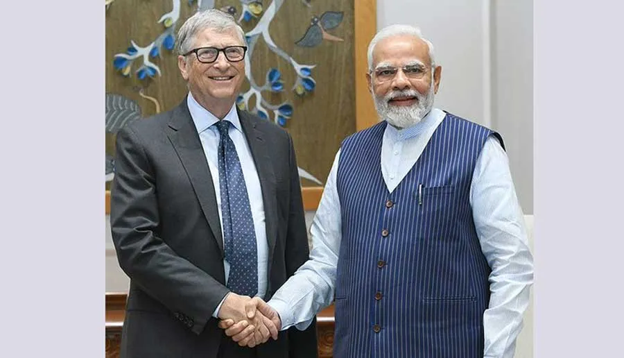 भारत की प्रगति से भौंचक हैं बिल गेट्स, बोले- पीएम मोदी ने शानदार काम किया