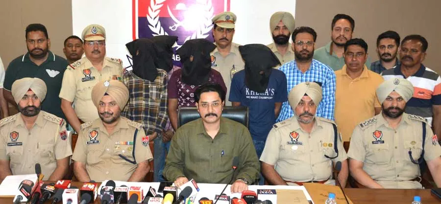 पटियाला पुलिस ने ट्रक और ट्रैक्टर चोरी करने वाले गिरोह के चार सदस्यों को किया गिरफ्तार