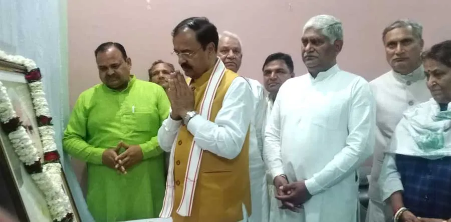 रामपुर मनिहारान पहुचें उपमुख्यमंत्री केशव प्रसाद मौर्य