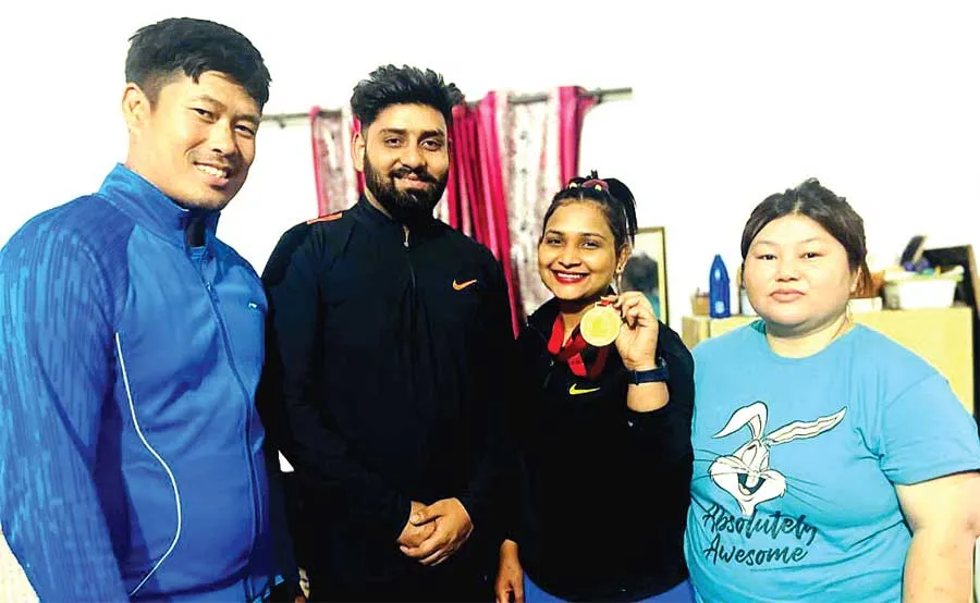 शाह सतनाम जी गर्ल्स कॉलेज की सिमरन ने वुशू में जीता गोल्ड