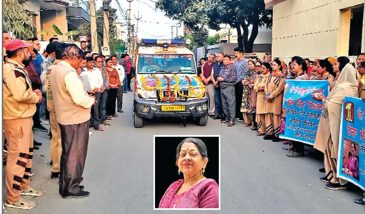 इन्सानियत: वनीता इन्सां का पार्थिव शरीर मेडिकल रिसर्च के लिए दान