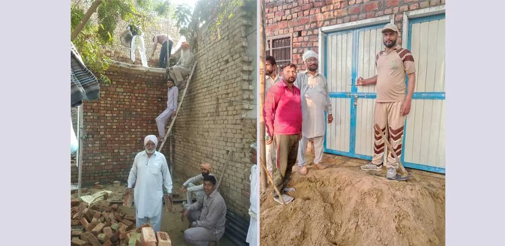 ग्रामीणों ने डेरा सच्चा सौदा की आशीर्वाद मुहिम को सराहा, साध-संगत के जज्बे को किया सैल्यूट