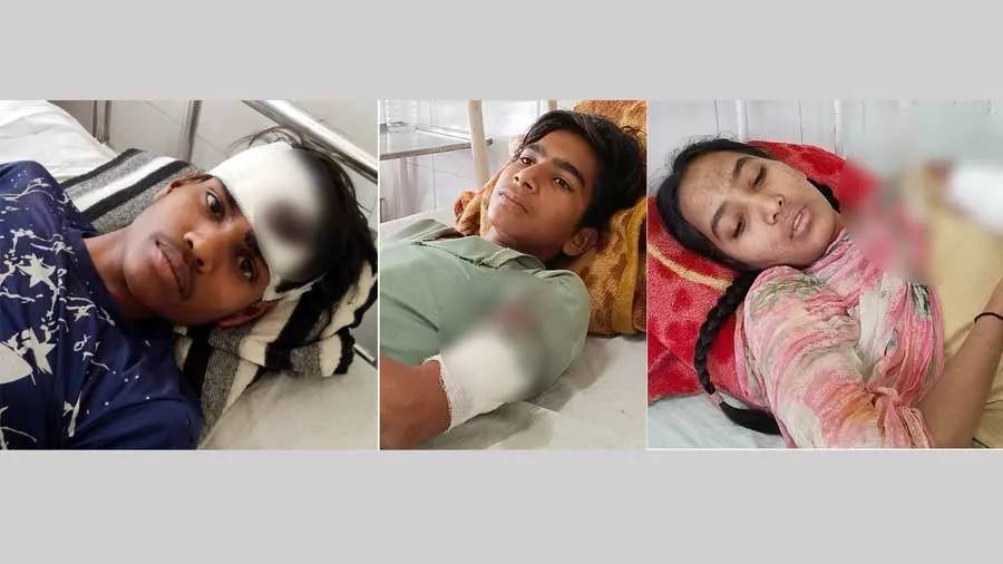 आपसी झगड़े में युवती सहित तीन लोग घायल