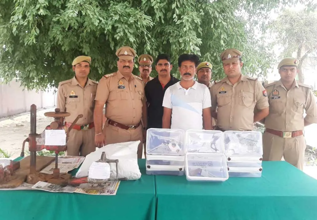 डिडौली पुलिस ने किया अवैध शस्त्र फैक्ट्री का भंडाफोड़