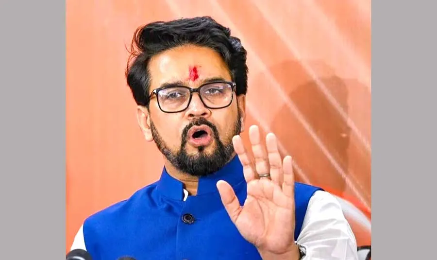 विदेशी मीडिया नहीं तय करेगा भारत की दिशा-दशा: अनुराग ठाकुर