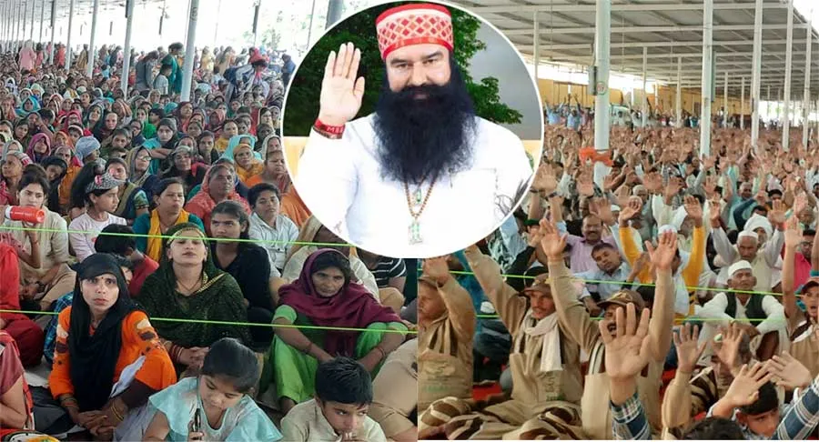 रूहानी स्थापना माह के शुभ भंडारे पर बरनावा आश्रम में उमड़ा साध-संगत का जनसैलाब